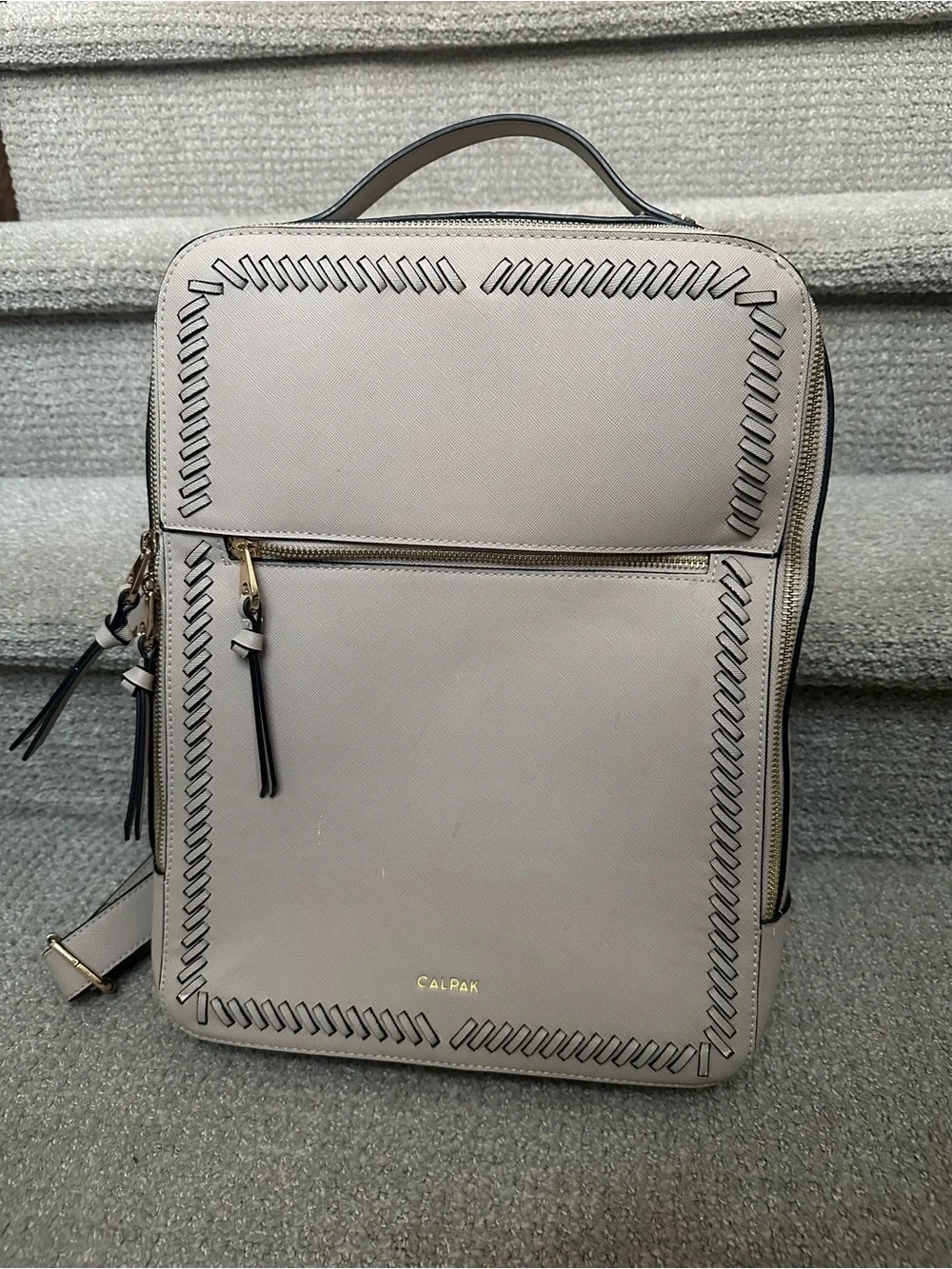 Calpak Kaya Laptop Backpack - Stone